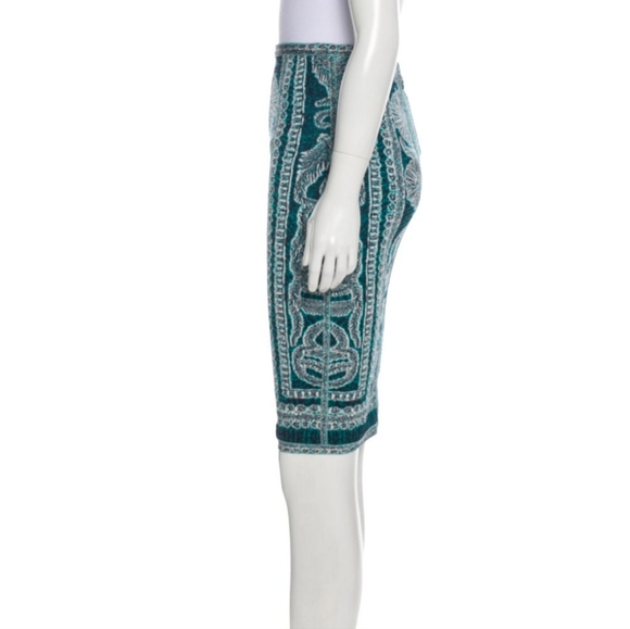 Herve Leger Tempes Bodycon Skirt - Picture 2 of 3